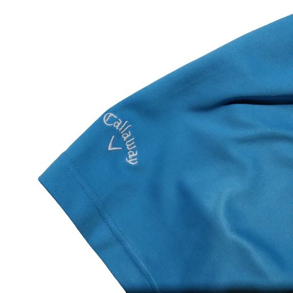 Callaway golf polo shirt mens XL Xlarge blue short sleeve mercy health - Picture 3 of 10